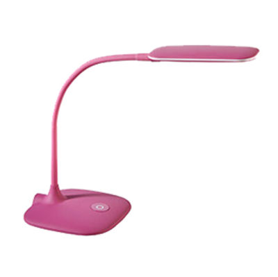 Immagine di Lampada da tavolo a led Candy - 16x16x33 cm -  rosa - Alco [U908220]