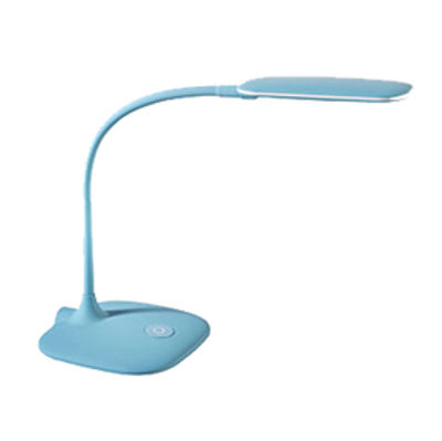 Immagine di Lampada da tavolo a led Candy - 16x16x33 cm - azzurro - Alco [U908215]