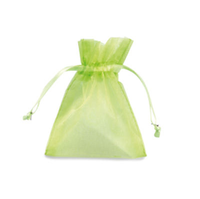 Immagine di Sacchetti organza Milly - 12,5 x 17 cm - verde mela - PNP - conf. 20 pezzi [UL550DLL03VVM]