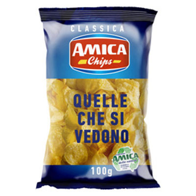 Immagine di Patatina classica - 100 gr - Amica Chips [PAC1002]