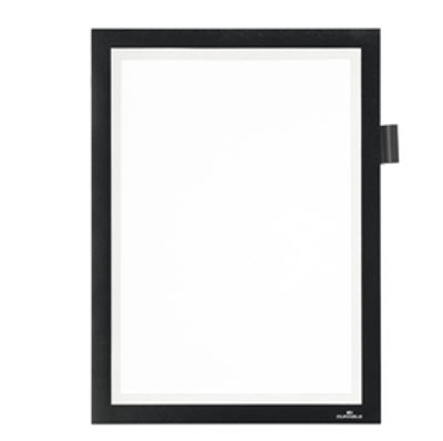 Immagine di Cornice magnetica - Duraframe - A4 - 21 x 29,7 cm - nero - Durable [4989-01]