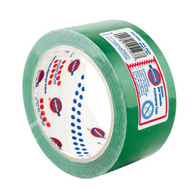 Immagine di Nastro adesivo PP 36NN - 50 mm - verde - Eurocel - rotolo da 66 m [006111366]