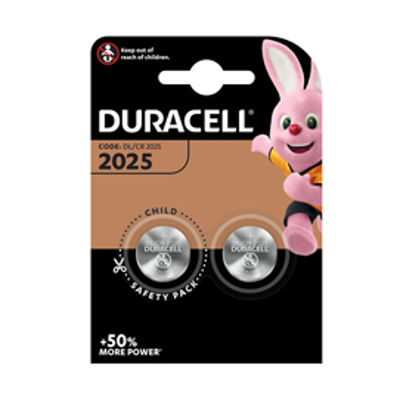 Immagine di BL.2 BATTERIE DURACELL CR2025 [CR2025DURAC]