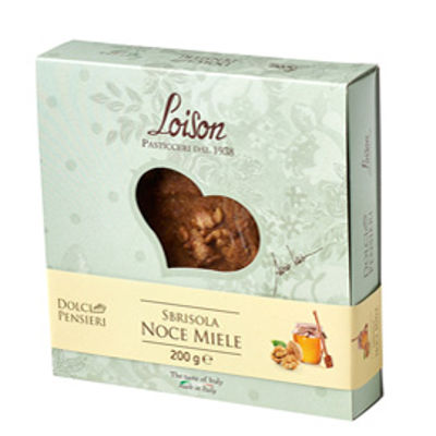 Immagine di Torta sbrisola noce miele - 200gr - Loison [533]