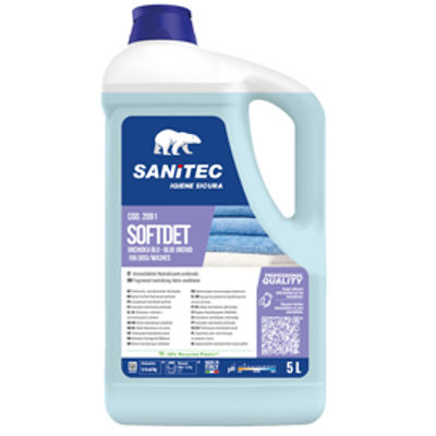 Immagine di Ammorbidente Orchidea blu - 5 L - Sanitec [2091]