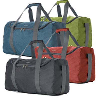 Immagine di Borsa Sport Ready - colori assortiti - in tessuto tecnico - 48x20x27cm - InTempo [9240RD]