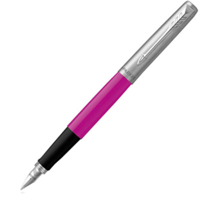 Immagine di Penna stilo Jotter Original - con cappuccio - punta M - fusto magenta - Parker [2096860]