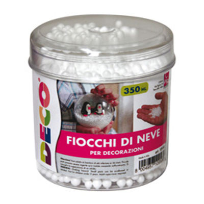 Immagine di Palline di neve in polistirolo - CWR - barattolo 350ml [10958]