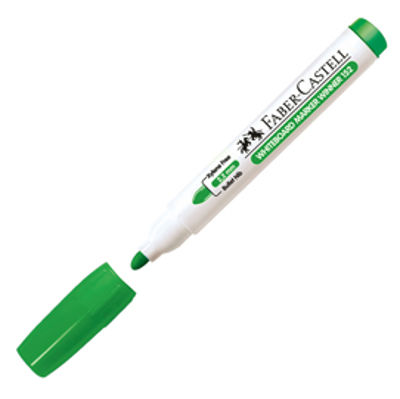 Immagine di Marcatore Whiteboard Marker Winner 152 - punta 2,2 mm - verde - Faber Castell [159363]