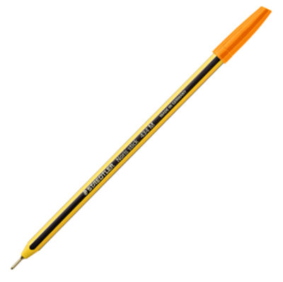 Immagine di Penna a sfera Noris Stick - punta 1,0 mm - arancione - Staedtler - conf. 10 pezzi [434 04]