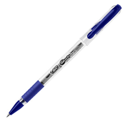 Immagine di Penne a sfera con cappuccio Gelocity Stic - punta 0,5 mm - blu - Bic® - conf. 30 pezzi [CEL 1010265]