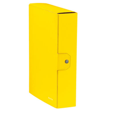 Immagine di Scatola progetto WOW - dorso 8 cm - giallo - Leitz [39670016]