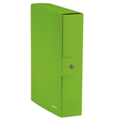 Immagine di Scatola progetto WOW - dorso 8 cm - verde lime - Leitz [39670054]