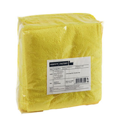 Immagine di Panni microfibra Ultrega - 40x40 cm - giallo - Perfetto - pack 10 pezzi [26600]