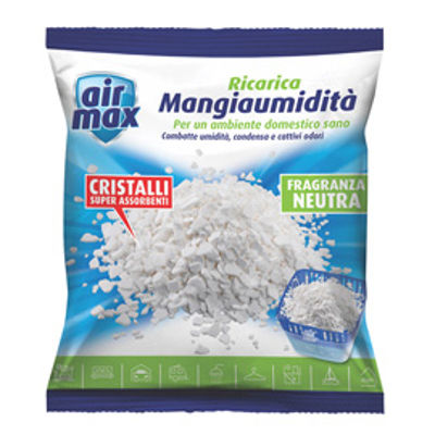 Immagine di Ricarica sali assorbiumidità - neutro - 1 kg - Air Max [D0731]