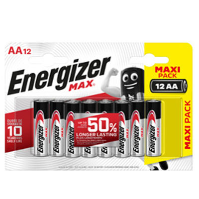 Immagine di BL. 12 PILE STILO AA 1,5V Energizer Max [E301531400]