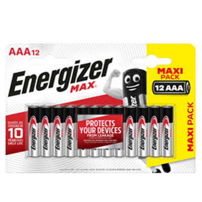 Immagine di BL. 12 PILE MINISTILO AAA 1,5V Energizer Max [E301530400]