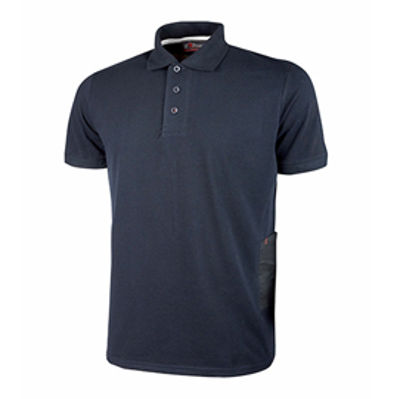 Immagine di Polo a maniche corte Gap - taglia XXL - blu - U-Power - conf. 3 pezzi [EY125DB-XXL]