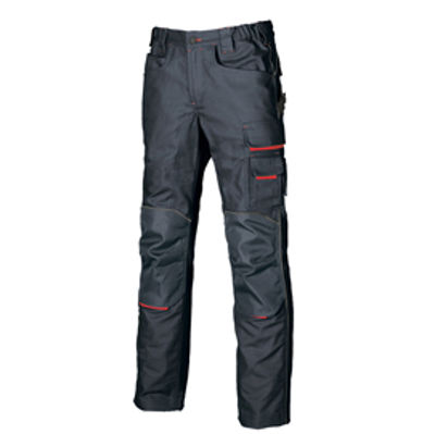 Immagine di Pantaloni da lavoro invernali Free - taglia 50 - nero - U-Power [DW022BC-50]