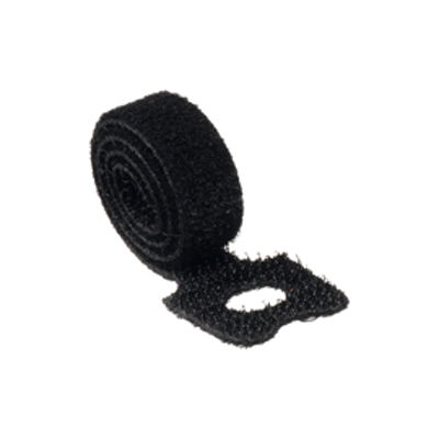 Immagine di Fascette fermacavi cavoline Grip TIE - 20x1cm - nero - durable - conf.5 pezzi [5036-01]