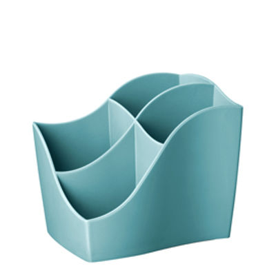 Immagine di Desktop organizer Ellypse extra strong - verde menta - 118x89 H98mm - CEP [1003400991]