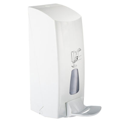 Immagine di Dispenser a riempimento 1LT bianco con leva a gomito 855 MAR PLAST [A85501]