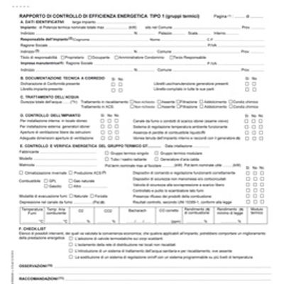 Immagine di Rapporti controllo efficienza energetica reg, Emilia Romagna - T1 A 29,7x214 cm - snap 3c - conf. 25 pezzi [E9097T1]