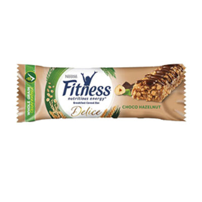 Immagine di Barretta fitness al cioccolato al latte gusto nocciola - monoporzione da 22,5 gr - Nestlè [12396466]