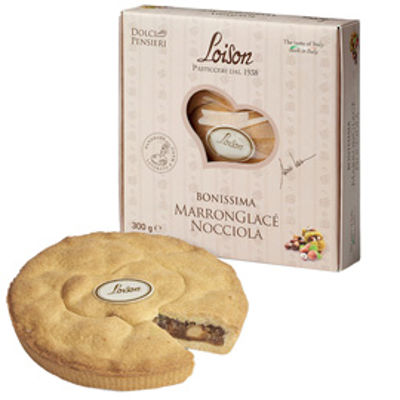 Immagine di Torta Bonissima marronglacE' nocciola 300gr - Loison [592]