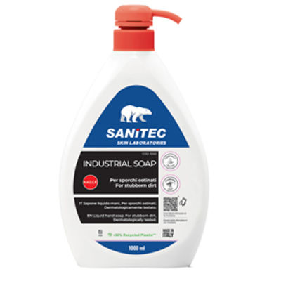 Immagine di Sapone liquido lavamani Industria - 1 L - Sanitec [1040]