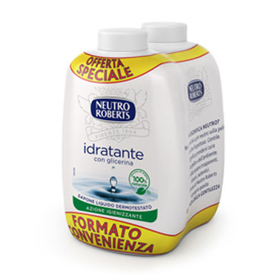 Immagine di Ricarica bis sapone liquido Extra Idratante - 400 ml - Neutro Roberts [R908133]