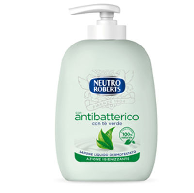 Immagine di Sapone liquido Antibatterico - 200 ml - Neutro Roberts [R908138]