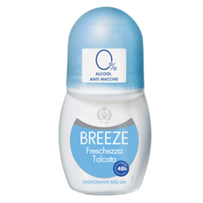 Immagine di Roll on deodorante Breeze - freschezza talcata - 50 ml - Gaia [137921]