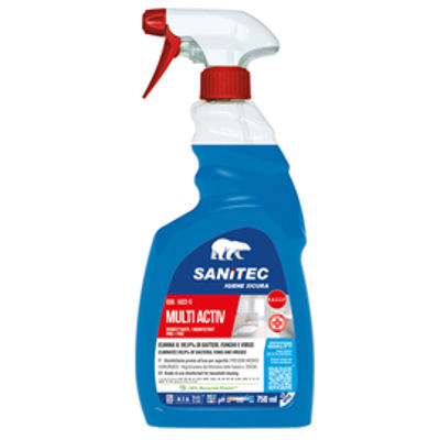 Immagine di Disinfettante Multi Activ - profumo pino - 750 ml - Sanitec [1822-s]