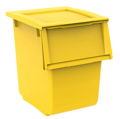 Immagine di Contenitore Ecobin 25 - 25 L - giallo - Terry [1003027]