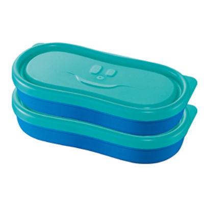 Immagine di Snack box Picnik Concept - blu - Maped - set 2 pezzi [870903]