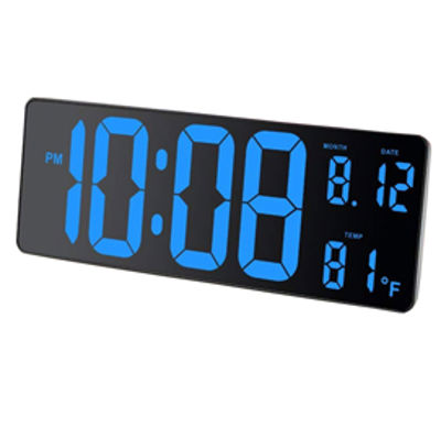 Immagine di Orologio a LED HORDGTL - 37,5 x 13,5 cm Alba [HORDGTL]