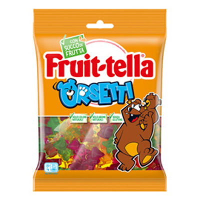 Immagine di Caramella gommosa - orsetti - formato pocket 90 gr - Fruit-Tella [06385200]