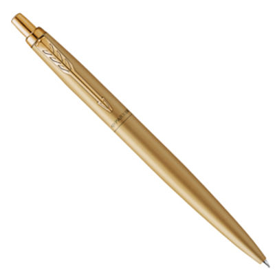 Immagine di PARKER JOTTER - SPECIAL EDITION BALLPOINT PEN XL, MONOCHROME BLACK, GOLD GT, MEDIUM POINT, BLUE INK REFILL [2122754]