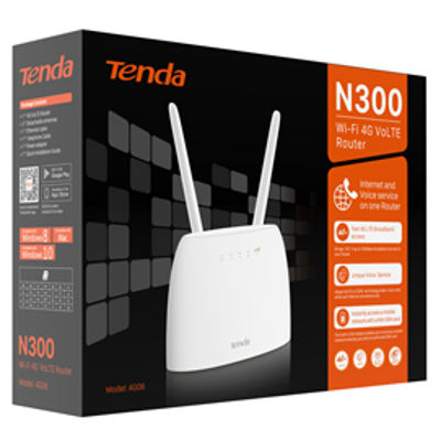 Immagine di Router N 300 Volte - WiFi LTE 4G - Tenda [4G06]