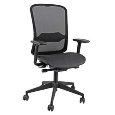 Immagine di Seduta ergonomica Shape -  completamente in rete - nero - Unisit [SHSU/BR2D/N]