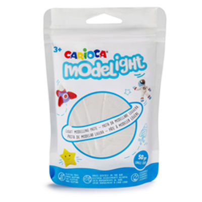 Immagine di Pasta Model Light - 50 gr - bianco - Carioca [42686/31]