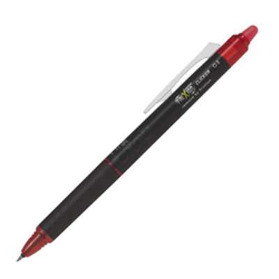 Immagine di Penna sfera a scatto Frixion ball clicker Synergy - punta 0,5 mm - rosso - Pilot [006864]