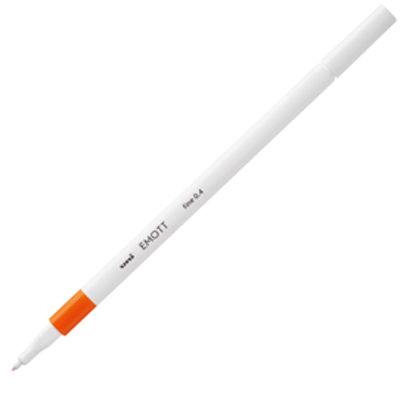 Immagine di Fineliner Emott - tratto 0.4 mm - arancione - Uni Mitsubishi [M PEM-SY AR]