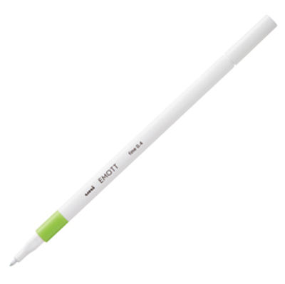 Immagine di Fineliner Emott - tratto 0.4 mm - verde chiaro - Uni Mitsubishi [M PEM-SY VC]