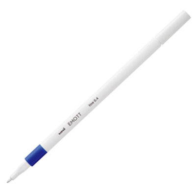 Immagine di Fineliner Emott - tratto 0.4 mm - blu - Uni Mitsubishi [M PEM-SY B]