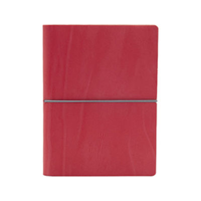 Immagine di Taccuino Evo Ciak - 9 x 13 cm - fogli bianchi - copertina rosso corallo - In Tempo [8169CKC29]