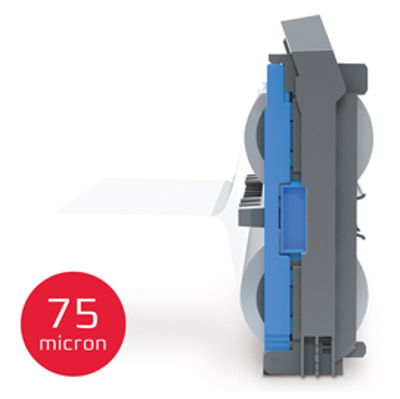 Immagine di Cartuccia ricaricabile - struttura con film incluso - 75 micron - lucido - per plastificatrice Foton 30 - GBC [4410023]