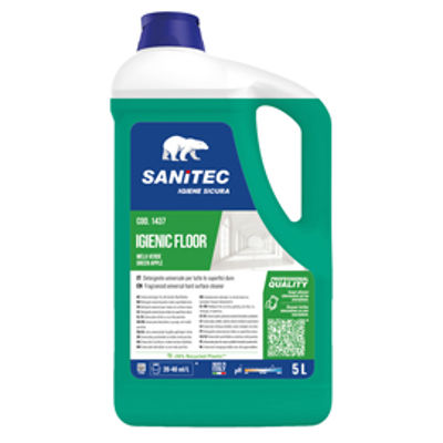 Immagine di Detergente Igienic Floor - mela verde e bacche - 5 lt - Sanitec [1437]