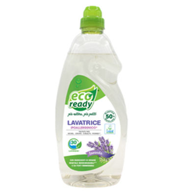 Immagine di Detersivo lavatrice - ipoallergenico - lavanda - 1,5 lt - Eco Ready [160965006351]